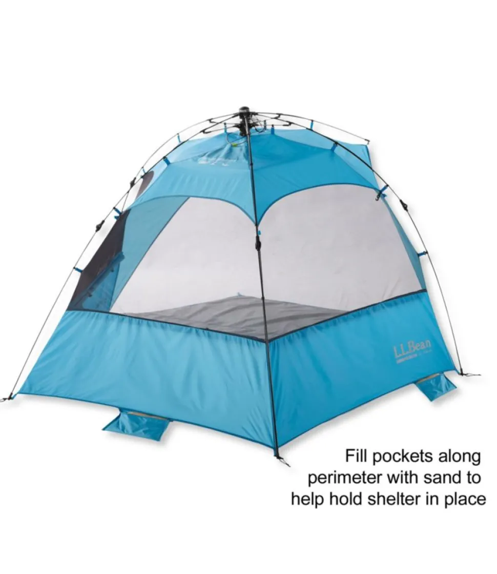 Hot L.L.Bean "Sunbuster Folding Shelter" BrilliantBlue