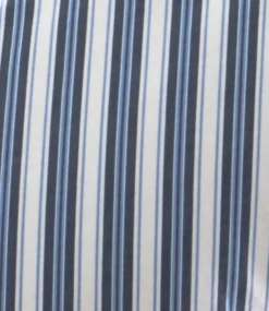 Cheap L.L.Bean "Sunwashed Percale Comforter Cover, Stripe" MarinerBlue