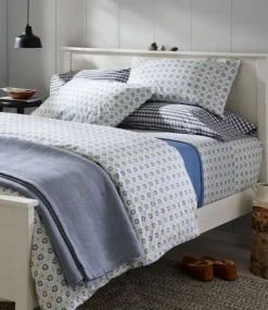 Hot L.L.Bean "Sunwashed Percale Sheet Collection, Print"