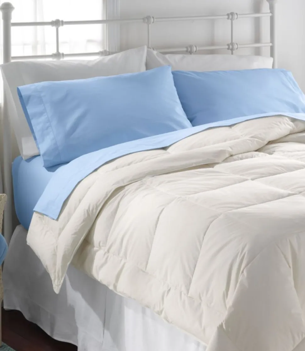 Online L.L.Bean "280-Thread-Count Pima Cotton Percale Pillowcases, Set of Two"