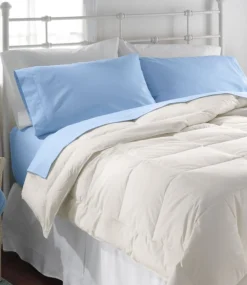 Flash Sale L.L.Bean "280-Thread-Count Pima Cotton Percale Sheet Set"