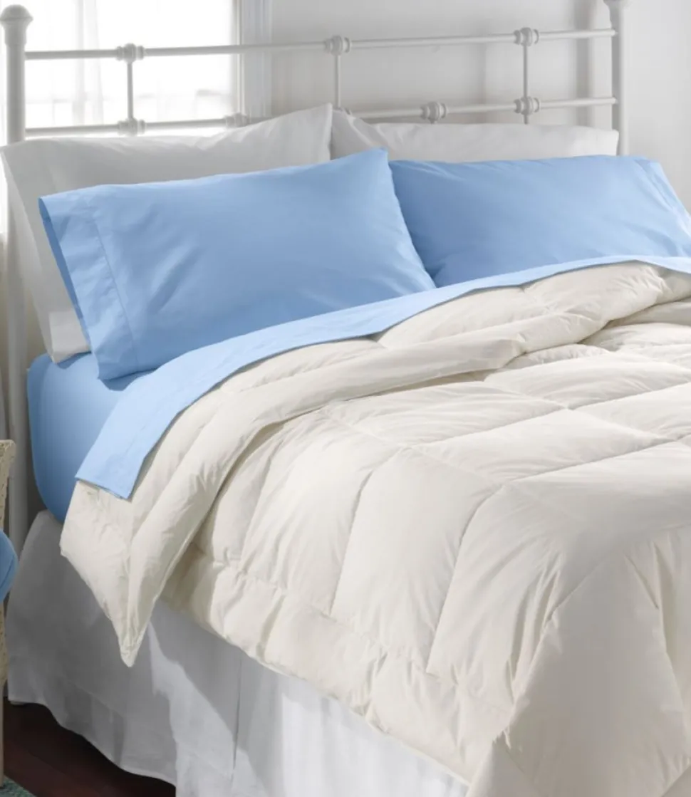 Flash Sale L.L.Bean "280-Thread-Count Pima Cotton Percale Sheet Set"