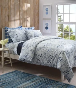Cheap L.L.Bean "280-Thread-Count Pima Cotton Percale Sheet Set, Print"