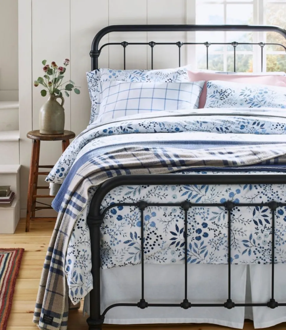 Fashion L.L.Bean "280-Thread-Count Pima Cotton Percale Pillowcases, Print, Set of Two"