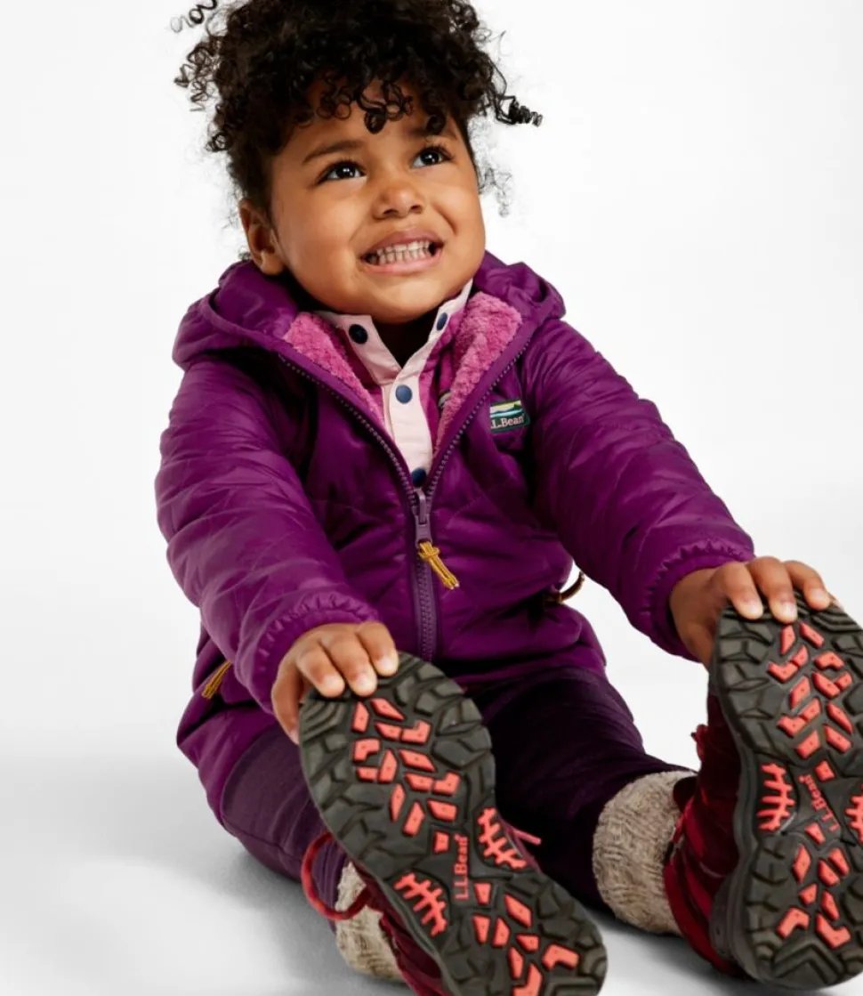 Store L.L.Bean "Toddlers' Mountain Bound Reversible Hooded Jacket" CarbonNavy/Soapstone