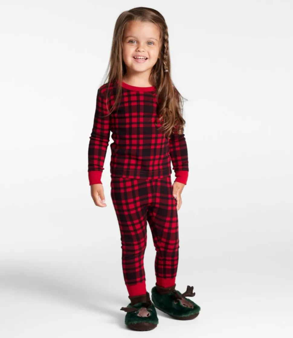 Discount L.L.Bean "Toddlers' Organic Cotton Fitted Pajamas"