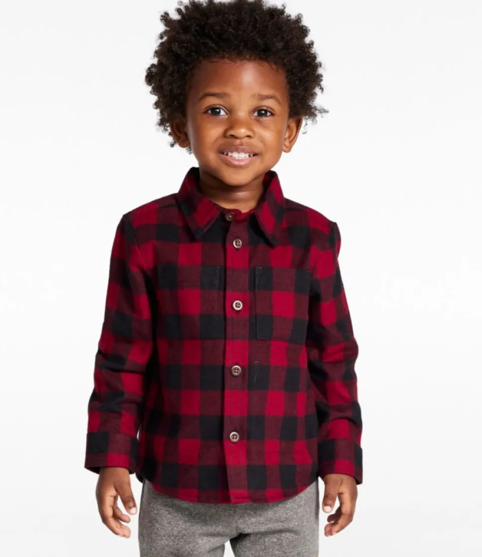 Best Sale L.L.Bean "Toddlers' Scotch Plaid Flannel Shirt"