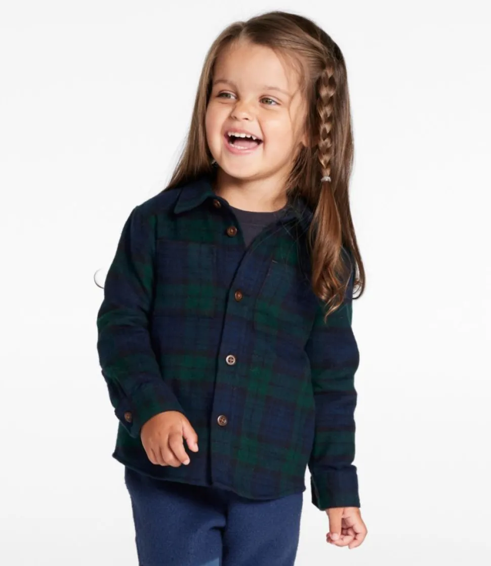 Best Sale L.L.Bean "Toddlers' Scotch Plaid Flannel Shirt"