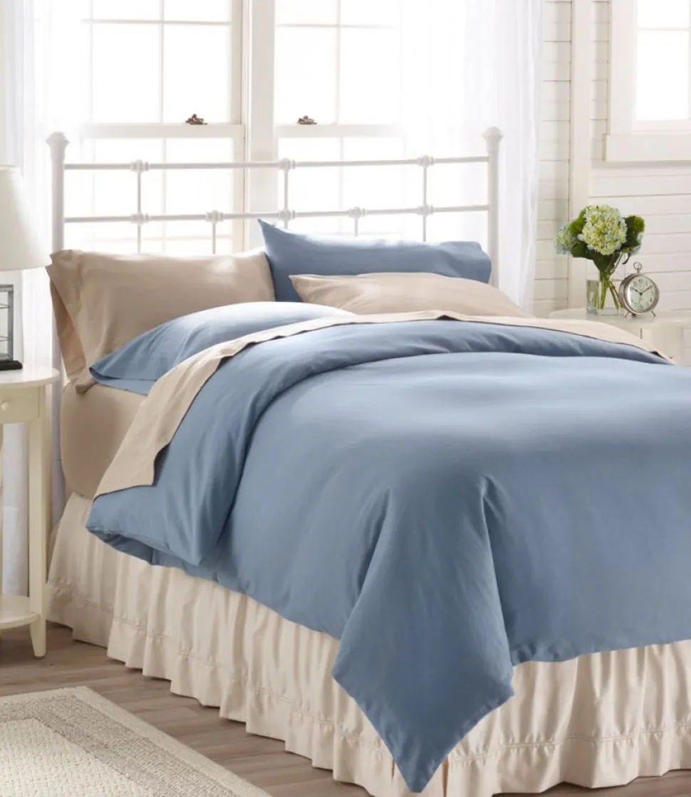 Online L.L.Bean "Ultrasoft Comfort Flannel Comforter Cover"