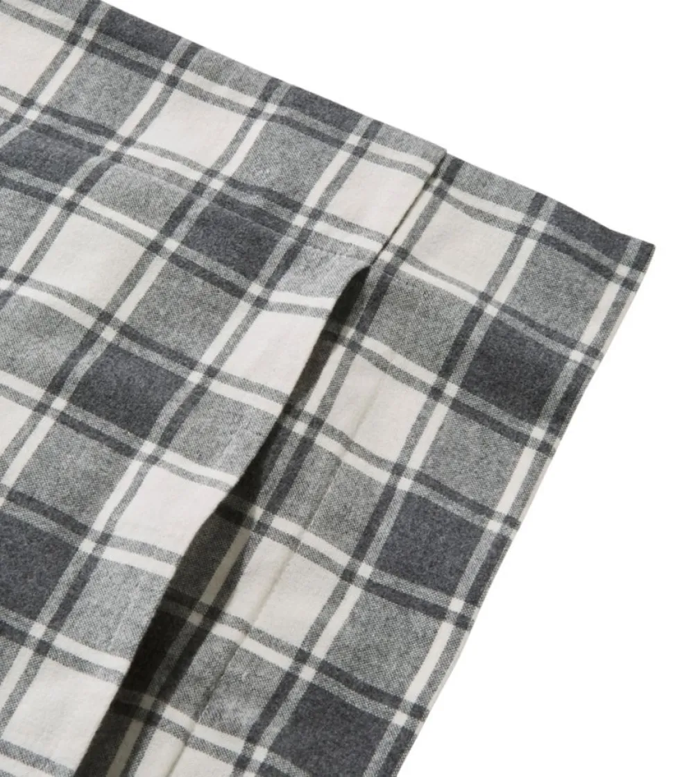 Online L.L.Bean "Ultrasoft Comfort Flannel Comforter Cover Collection, Check"