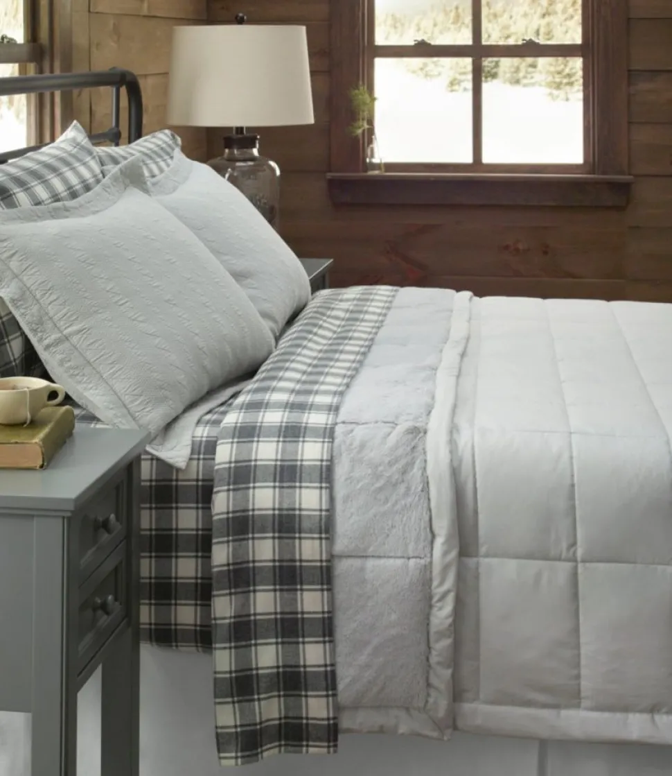 Store L.L.Bean "Ultrasoft Comfort Flannel Sheet Set, Check"