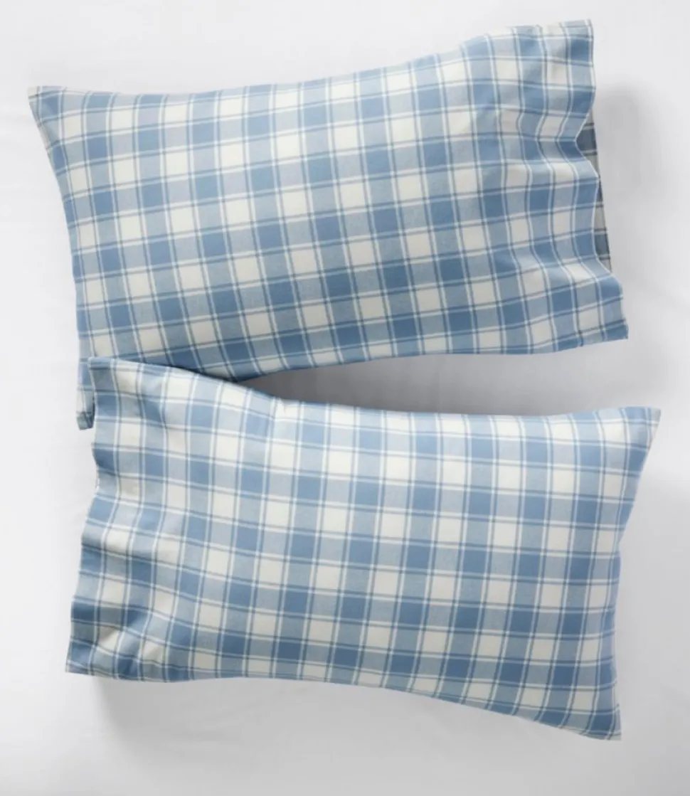 Store L.L.Bean "Ultrasoft Comfort Flannel Sheet Set, Check"