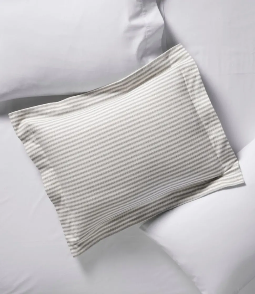 Outlet L.L.Bean "Ultrasoft Comfort Flannel Comforter Cover Collection, Stripe"