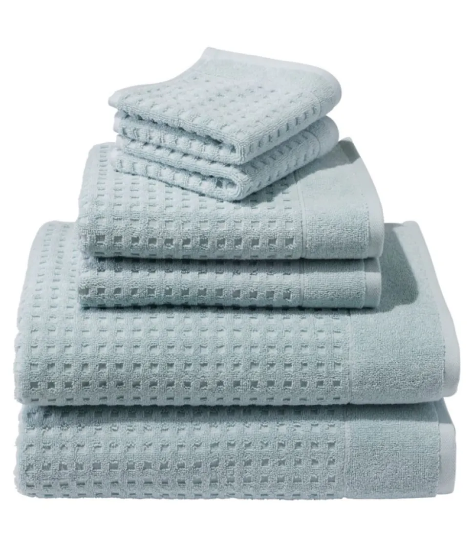 Store L.L.Bean "Waffle Cotton Towel Set"