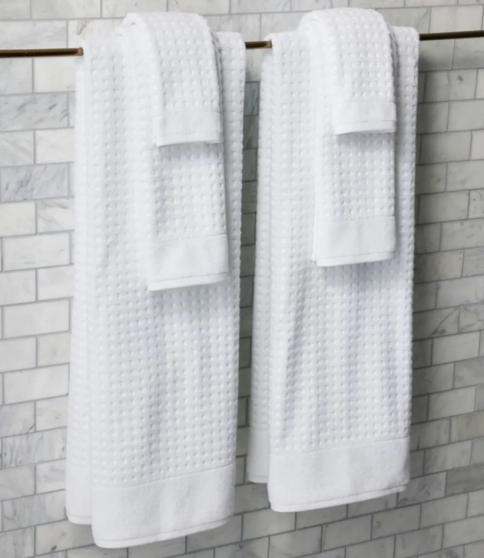 Store L.L.Bean "Waffle Cotton Towel Set"