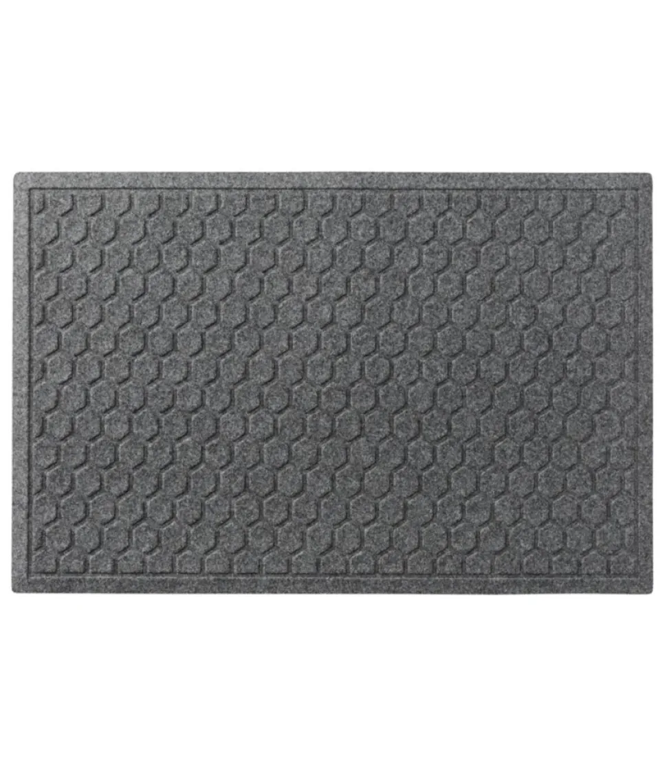 Fashion L.L.Bean "Washable Waterhog Doormat, Honeycomb"