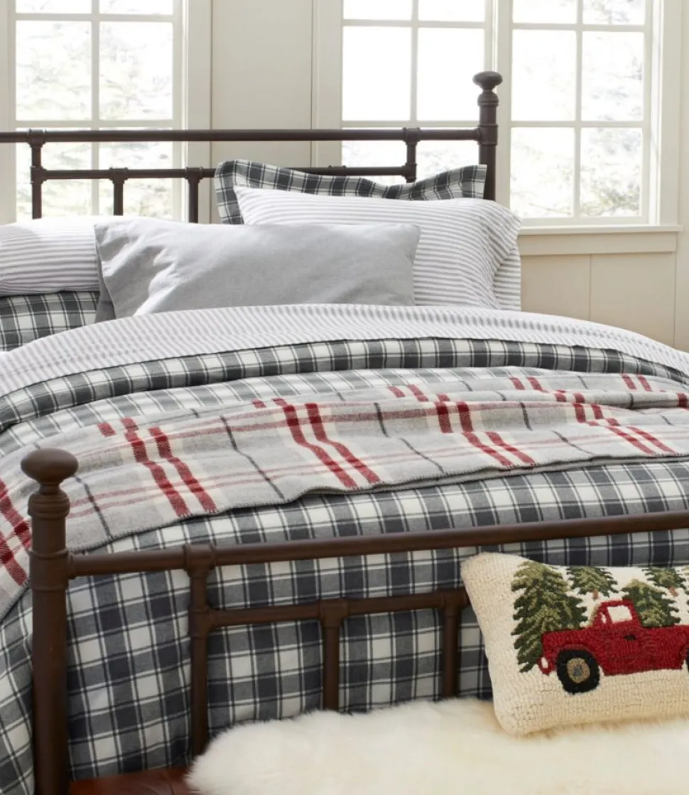 Store L.L.Bean "Washable Wool Blanket, Plaid"