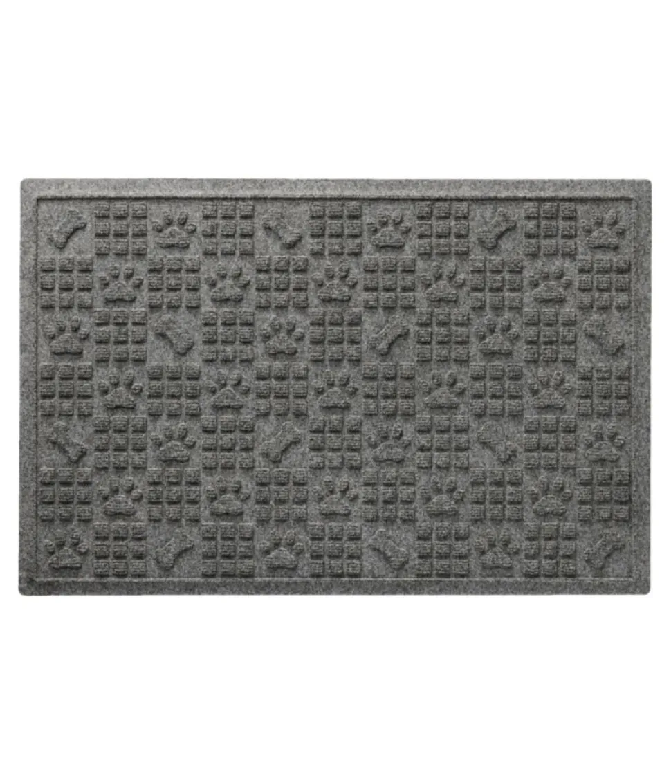 Clearance L.L.Bean "Waterhog Dog Bones and Paws Mat"