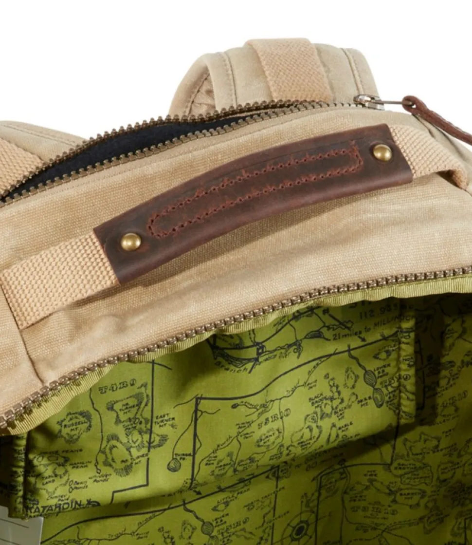 Shop L.L.Bean "Waxed Canvas Travel Backpack"