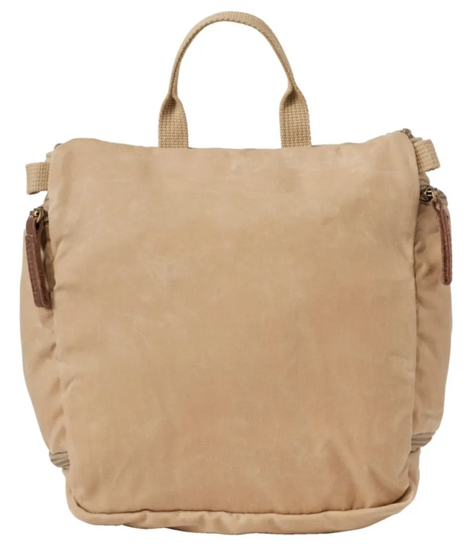 Discount L.L.Bean "Waxed-Canvas Personal Organizer Toiletry Bag, Medium"