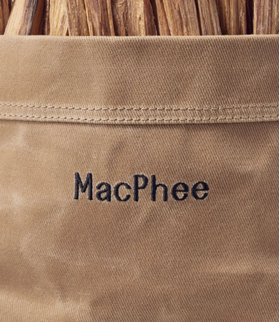 Sale L.L.Bean "Waxed-Canvas Storage Tote"