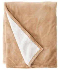 Clearance L.L.Bean "Wicked Plush Sherpa Throw"