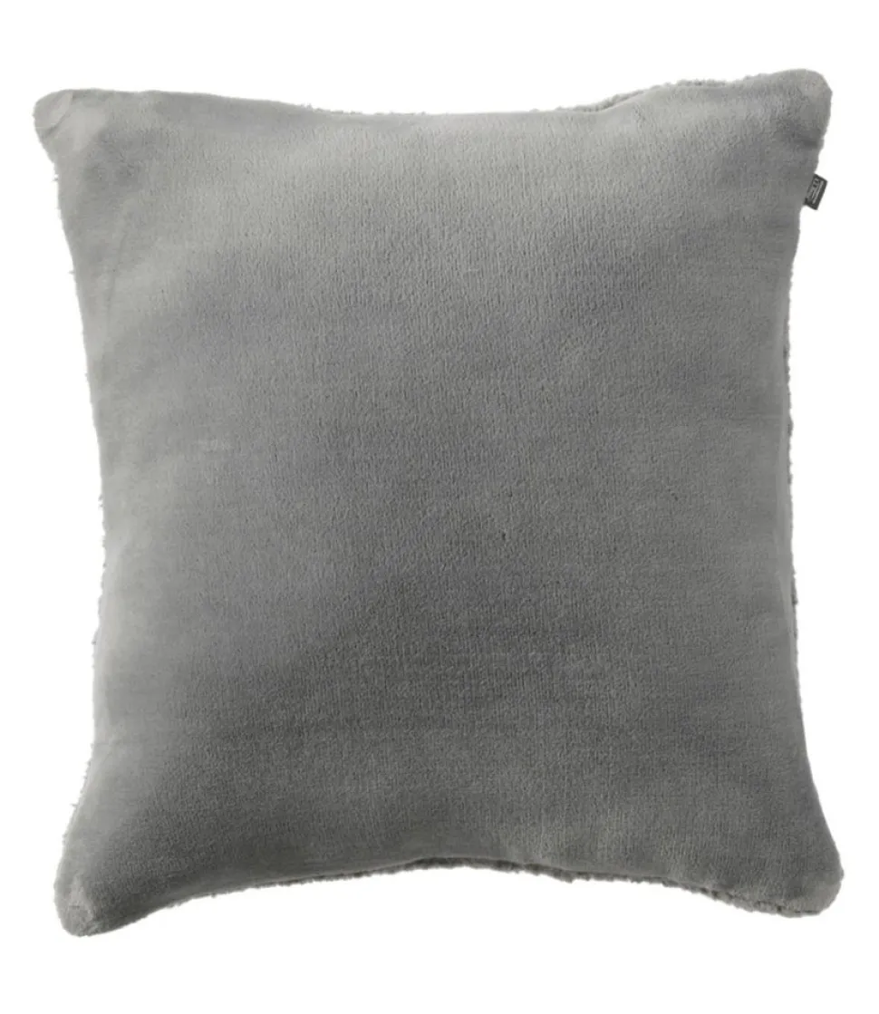 Hot L.L.Bean "Wicked Plush Throw Pillow" AntiqueWhite