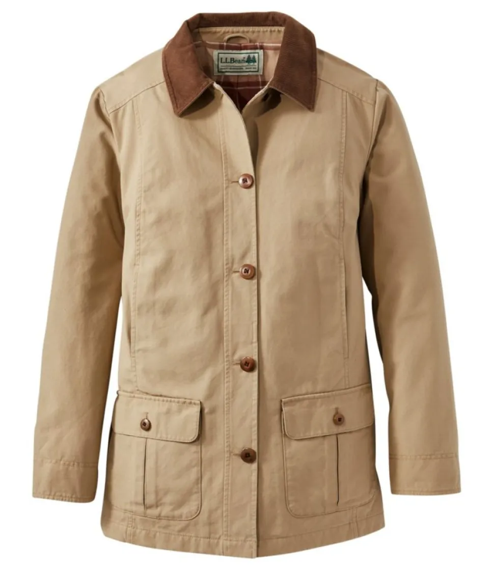 Cheap L.L.Bean "Women's Adirondack Barn Coat, Flannel-Lined"