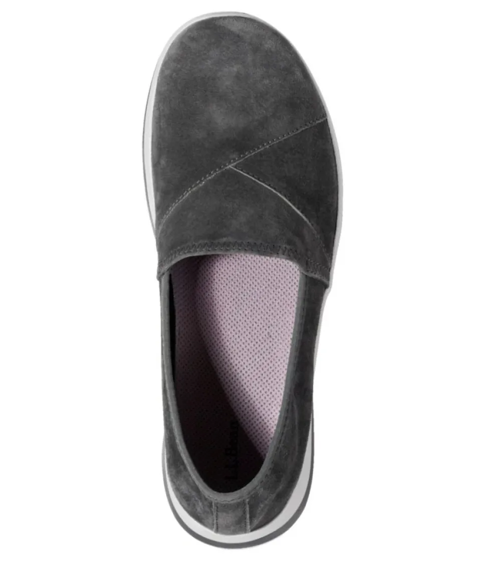 Hot L.L.Bean "Women's Back Cove Stretch Slip-Ons, Nubuck"
