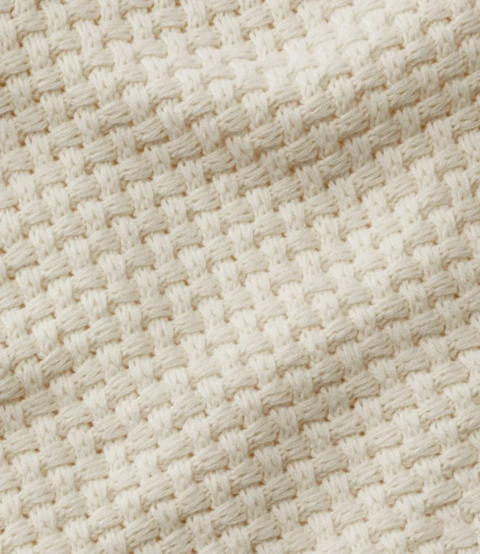 Store L.L.Bean "Women's Basketweave Sweater, Button-Front Cardigan"