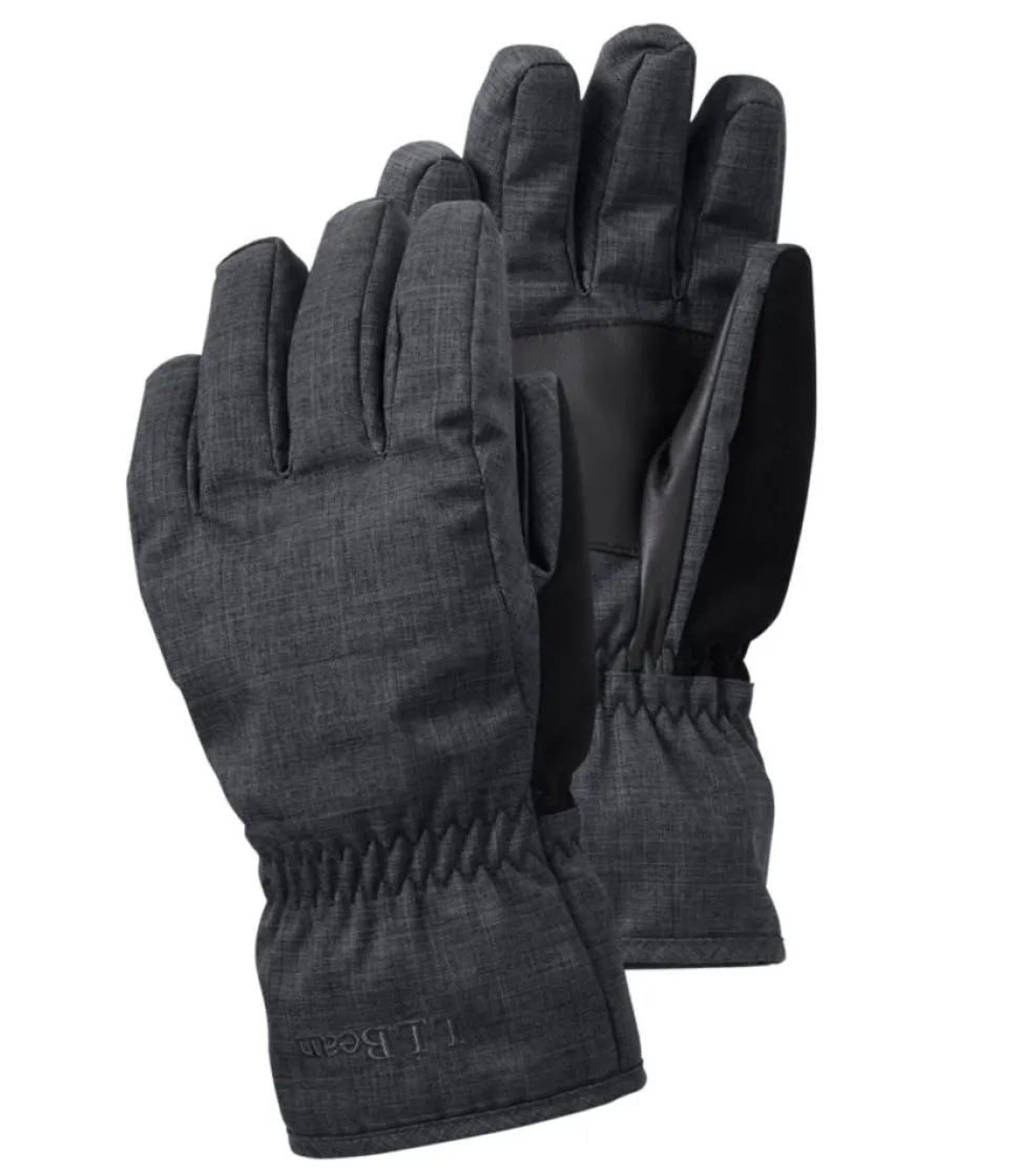 New L.L.Bean "Women's Baxter State Gloves" CharcoalGrayHeather