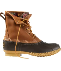 New L.L.Bean "Women's Bean Boots, 8" GORE-TEX/Insulated" Tan/Brown
