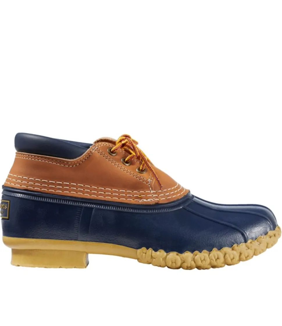 Best L.L.Bean "Women's Bean Boots, Gumshoes" Tan/BrightNavy/Gum