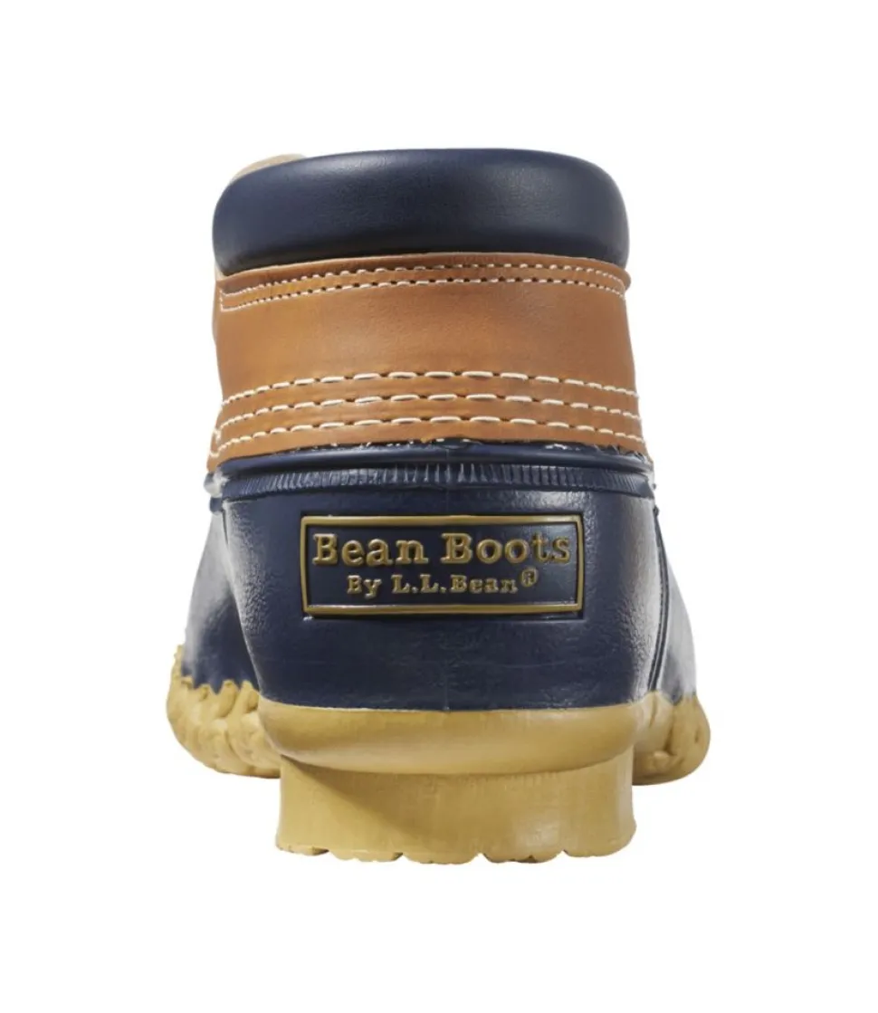 Best L.L.Bean "Women's Bean Boots, Gumshoes" Tan/BrightNavy/Gum