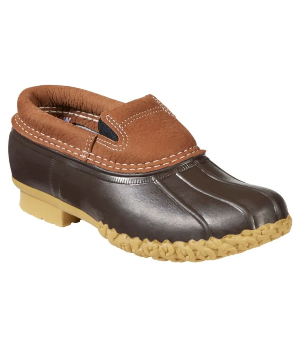 Fashion L.L.Bean "Women's Bean Boots, Slip-On Rubber Mocs"