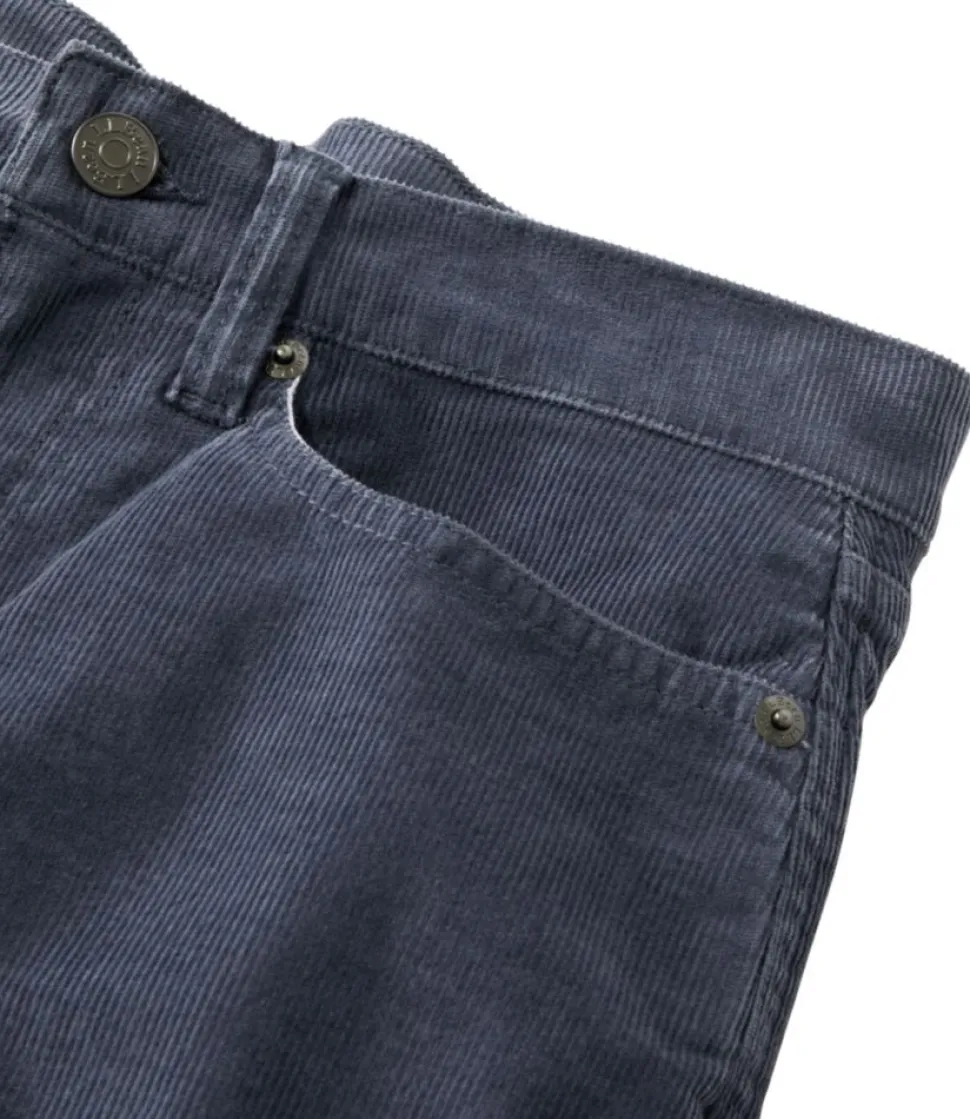 Cheap L.L.Bean "Women's BeanFlex Five-Pocket Corduroy Pants, Mid-Rise Straight-Leg"