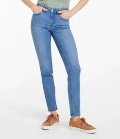 Shop L.L.Bean "Women's BeanFlex® Jeans, Mid-Rise Skinny-Leg"