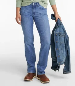 Shop L.L.Bean "Women's BeanFlex® Jeans, Mid-Rise Bootcut"