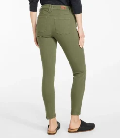 Hot L.L.Bean "Women's BeanFlex®Jeans, High-Rise Slim-Leg Ankle Color"