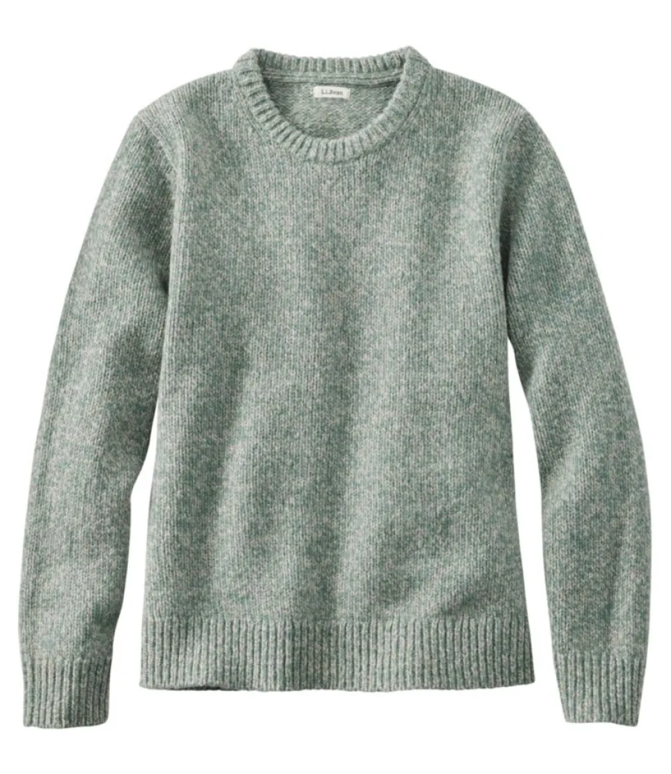 Hot L.L.Bean "Women's Bean's Classic Ragg Wool Sweater, Crewneck"