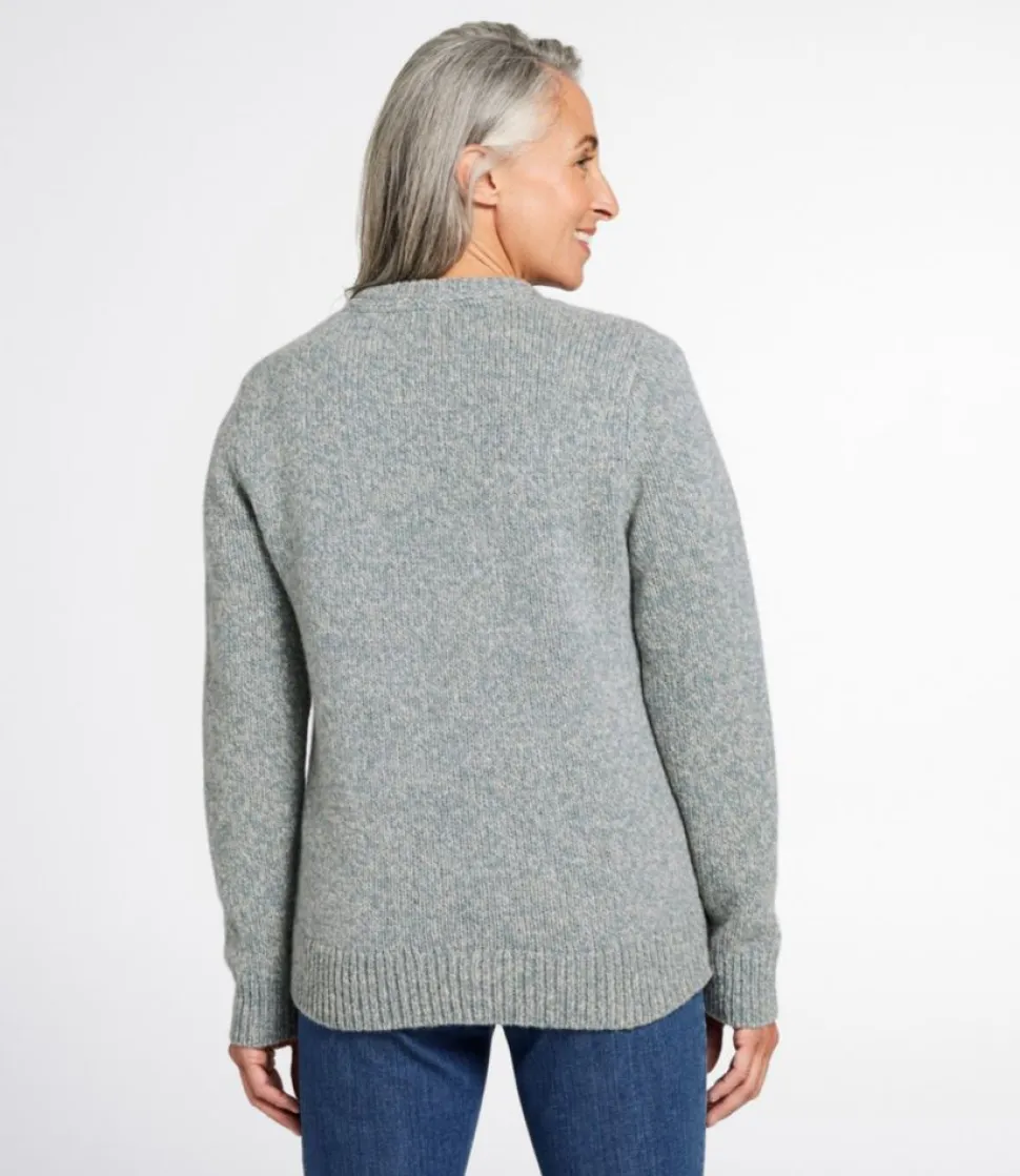 Hot L.L.Bean "Women's Bean's Classic Ragg Wool Sweater, Crewneck"