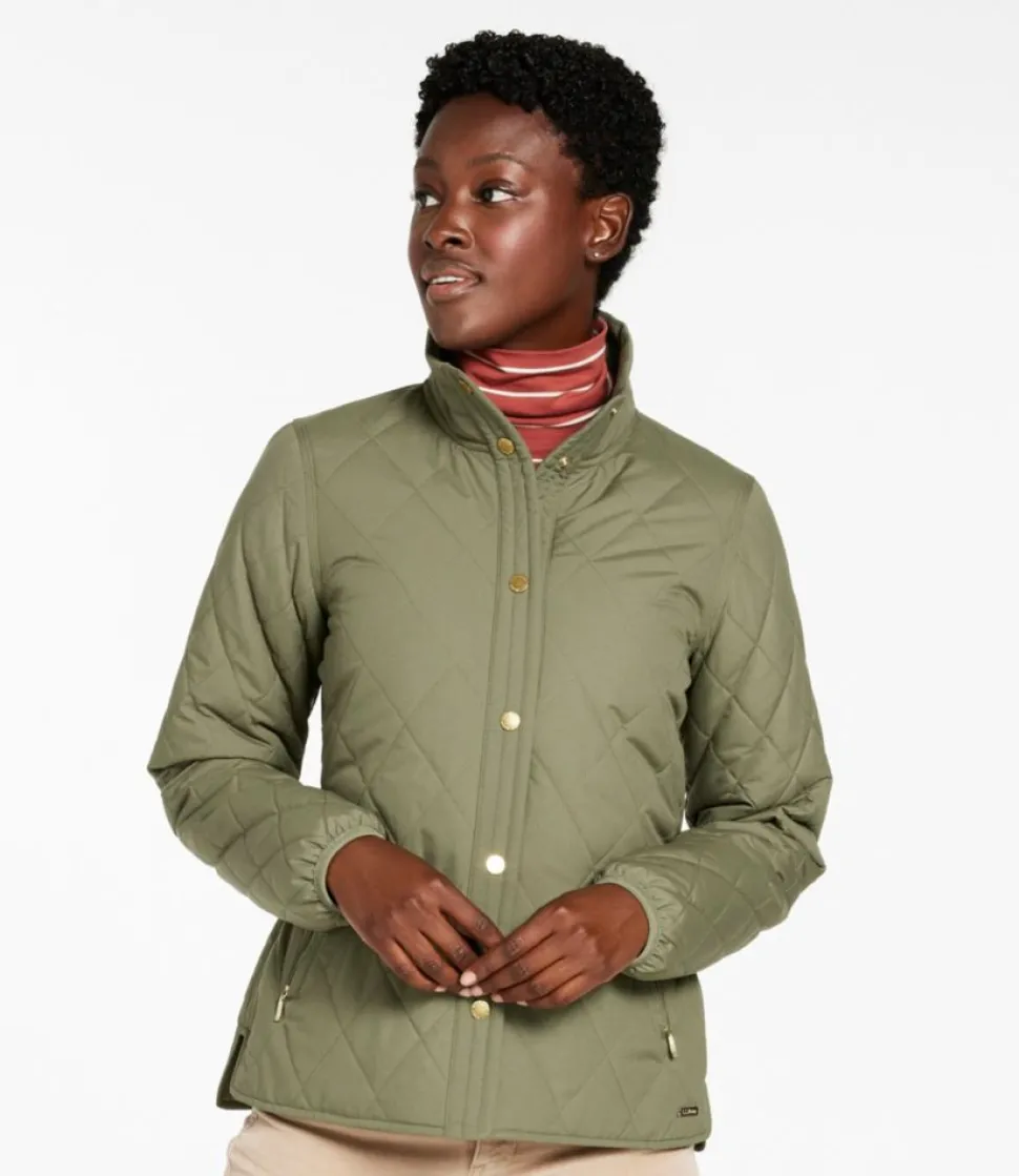 New L.L.Bean "Women's Bean's Cozy Quilted Jacket"