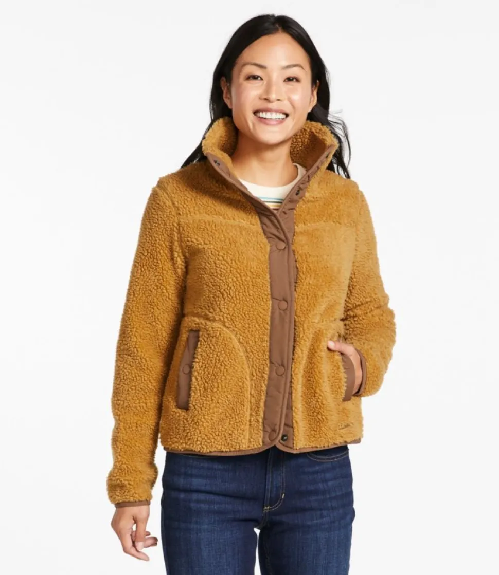 Clearance L.L.Bean "Women's Bean's Sherpa Fleece Jacket"