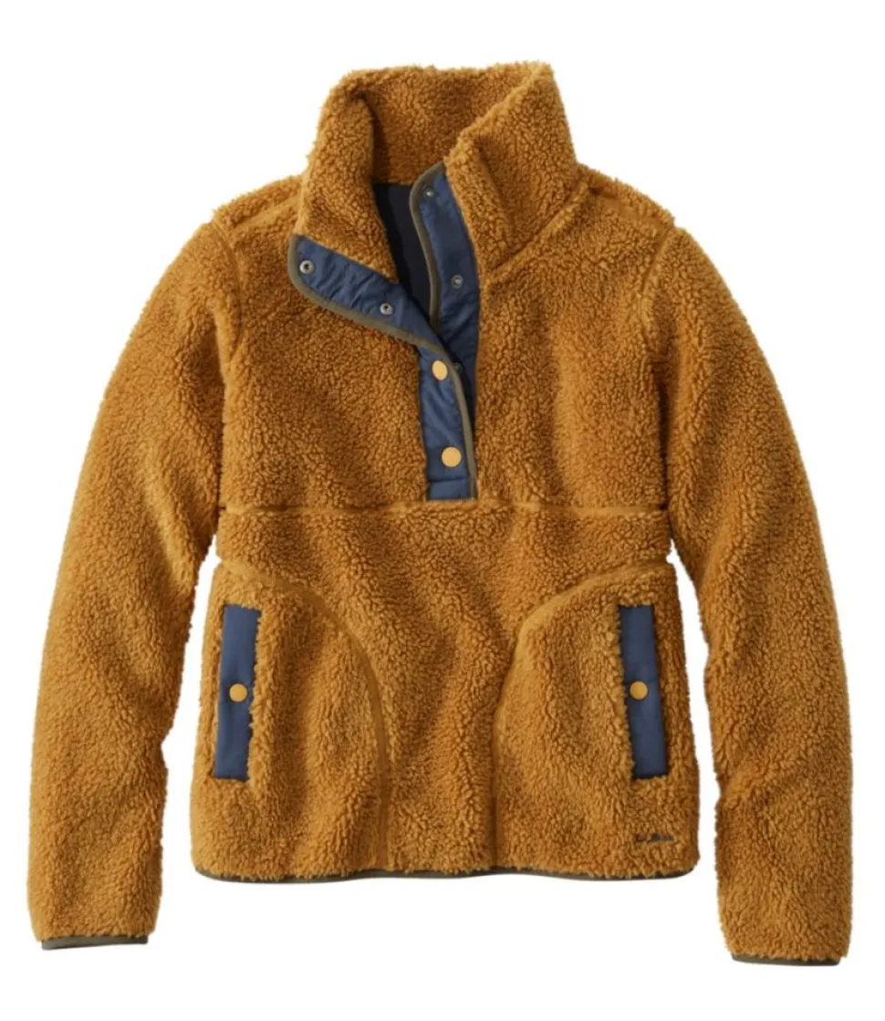 Best Sale L.L.Bean "Women's Bean's Sherpa Fleece Pullover"