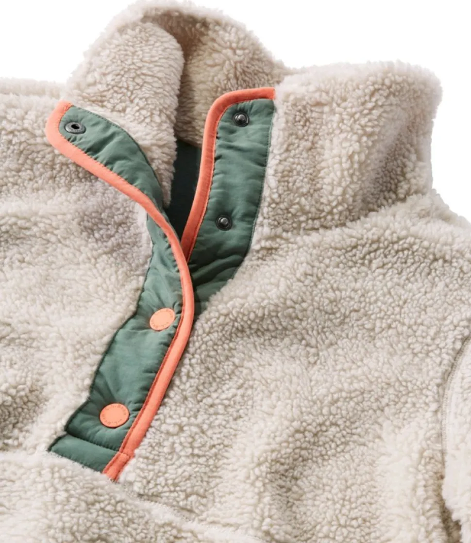 Best Sale L.L.Bean "Women's Bean's Sherpa Fleece Pullover"