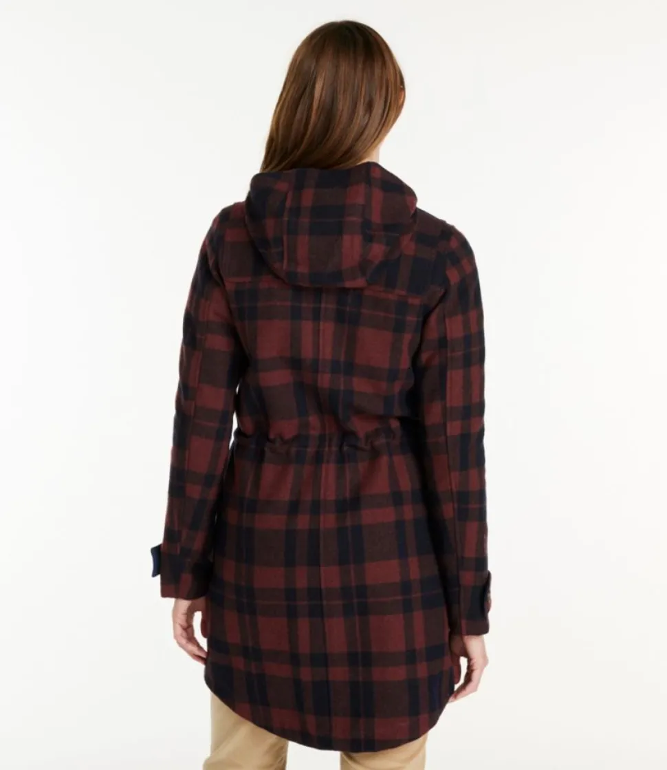 Fashion L.L.Bean "Women's Bean's West End Wool Coat, Pattern"