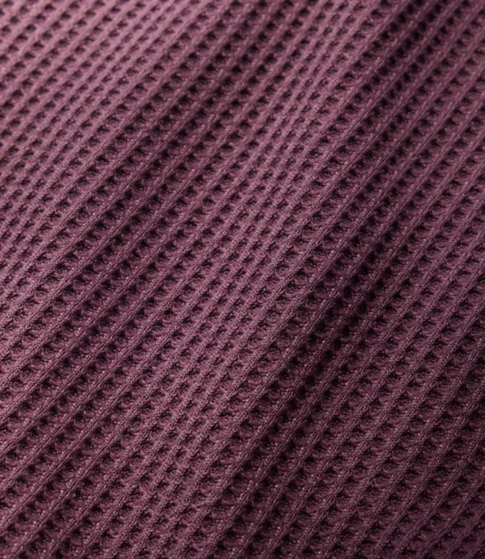 Clearance L.L.Bean "Women's Birchwood Brushed Waffle Top, Crewneck"