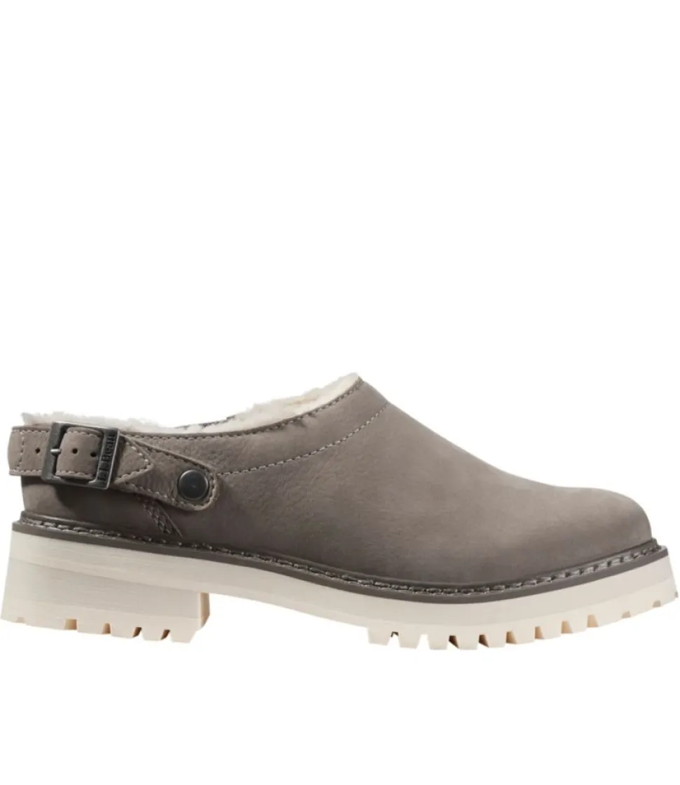 Store L.L.Bean "Women's Camden Hill Clogs, Lined" SoftSable