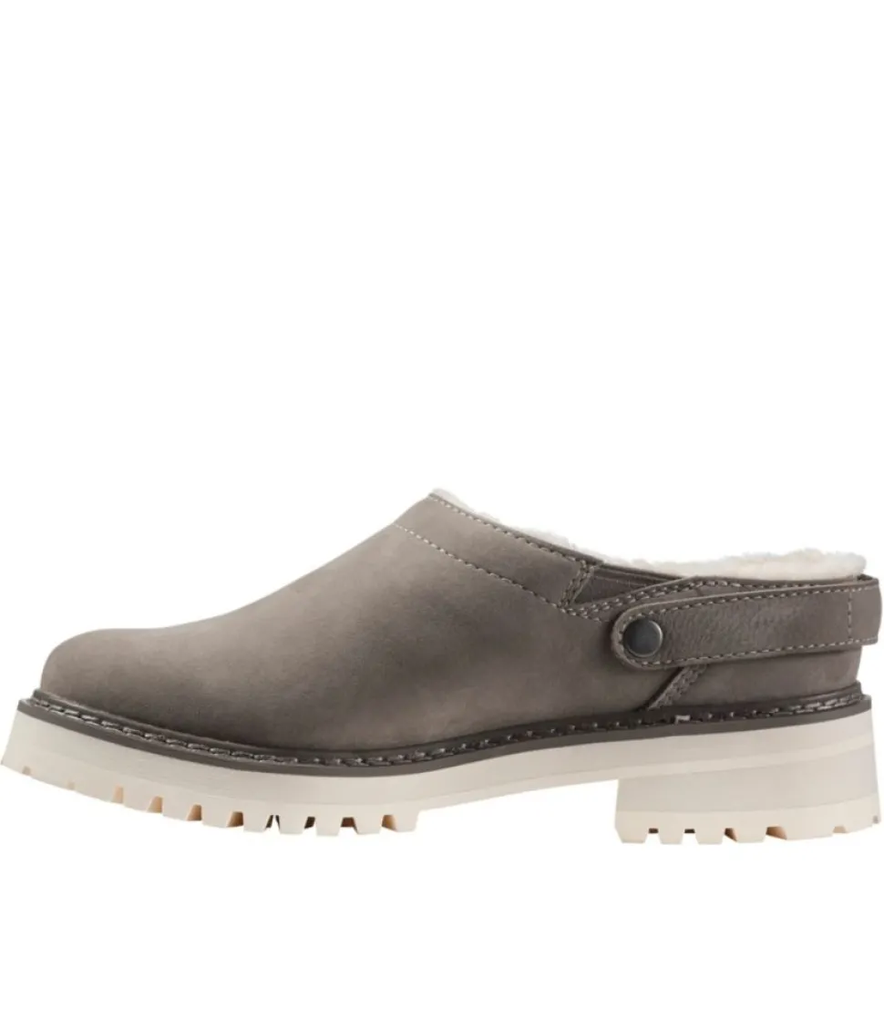 Store L.L.Bean "Women's Camden Hill Clogs, Lined" SoftSable