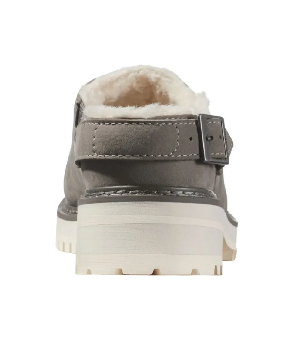 Store L.L.Bean "Women's Camden Hill Clogs, Lined" SoftSable